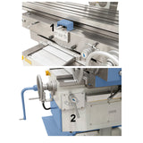 BERNARDO Universalfräsmaschinen mit Servoantrieb – Modell UWF 150 V Servo inkl. 3-Achs-Digitalanzeige ES-12 H *