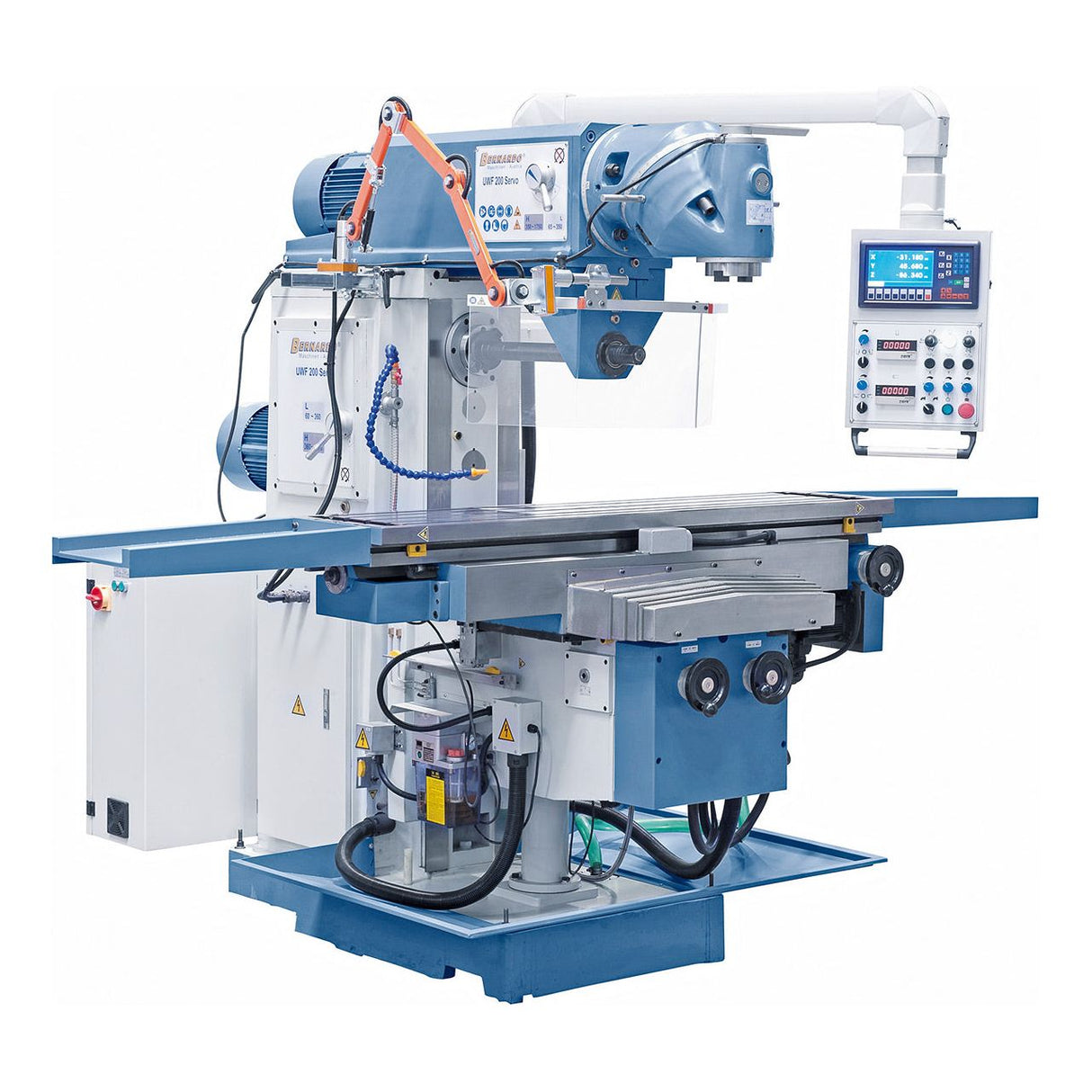 BERNARDO Universalfräsmaschine mit Servoantrieb – Modell UWF 200 Servo