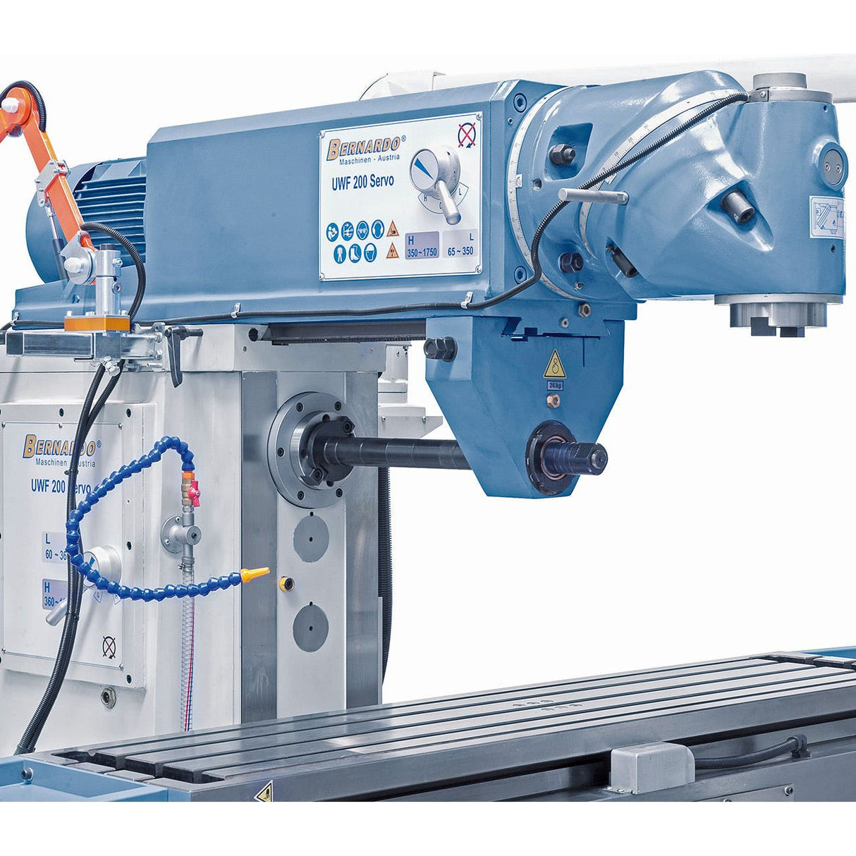 BERNARDO Universalfräsmaschine mit Servoantrieb – Modell UWF 200 Servo