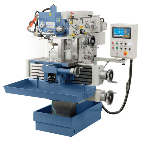 BERNARDO Werkzeugfräsmaschine – Modell WFM 800 inkl. 3-Achs-Digitalanzeige ES-12 H **