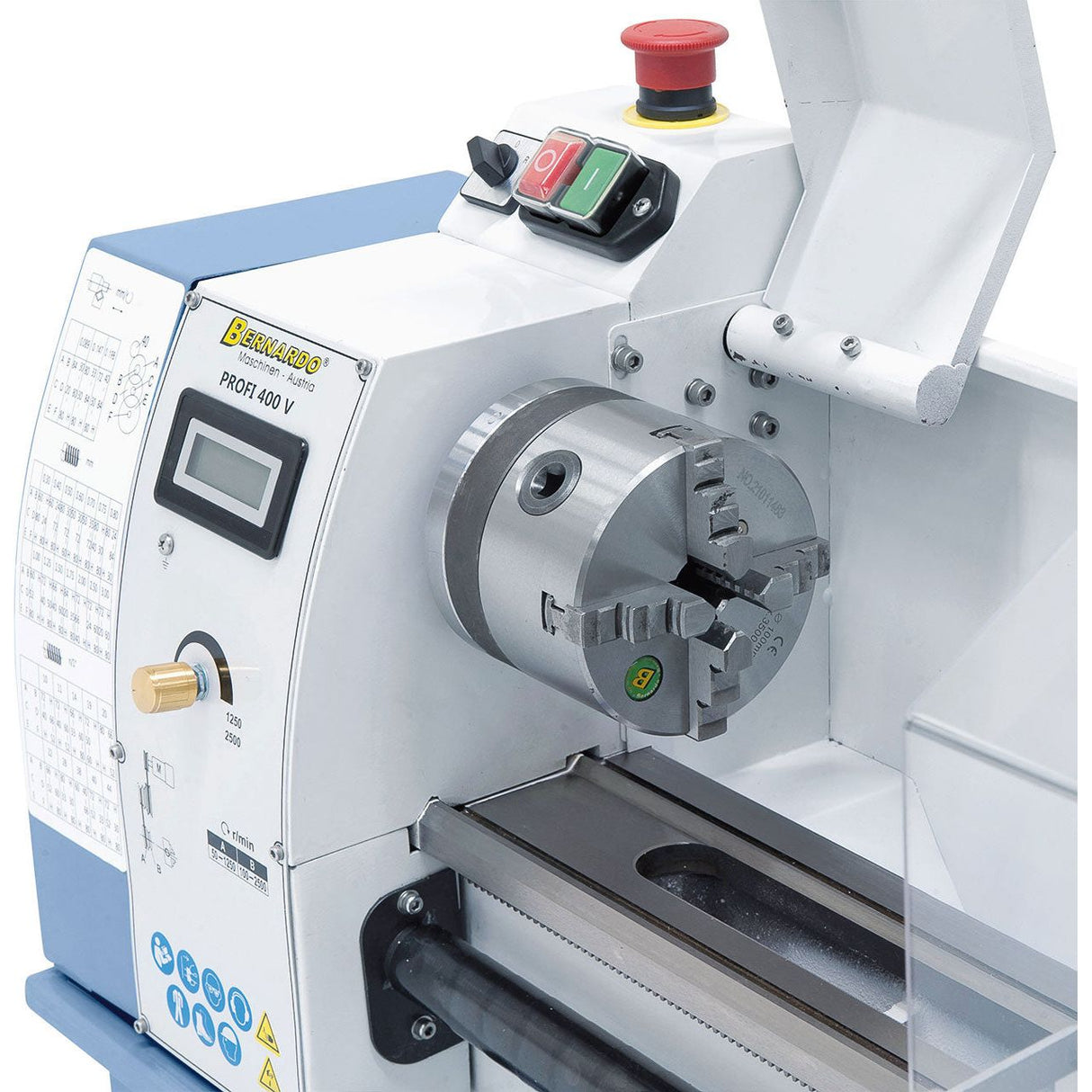BERNARDO Leitspindeldrehmaschine – Modell Profi 400 V / 230 V