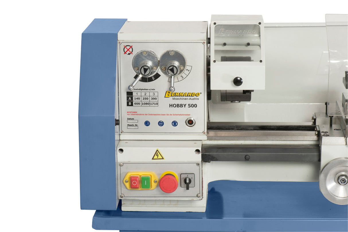 BERNARDO Leitspindeldrehmaschinen – Modell Hobby 500 / 400 V