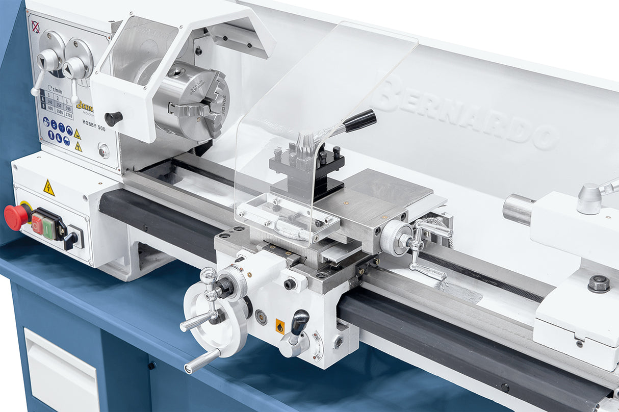 BERNARDO Leitspindeldrehmaschinen – Modell Hobby 500 / 230 V inkl. 2-Achs Digitalanzeige DT 40