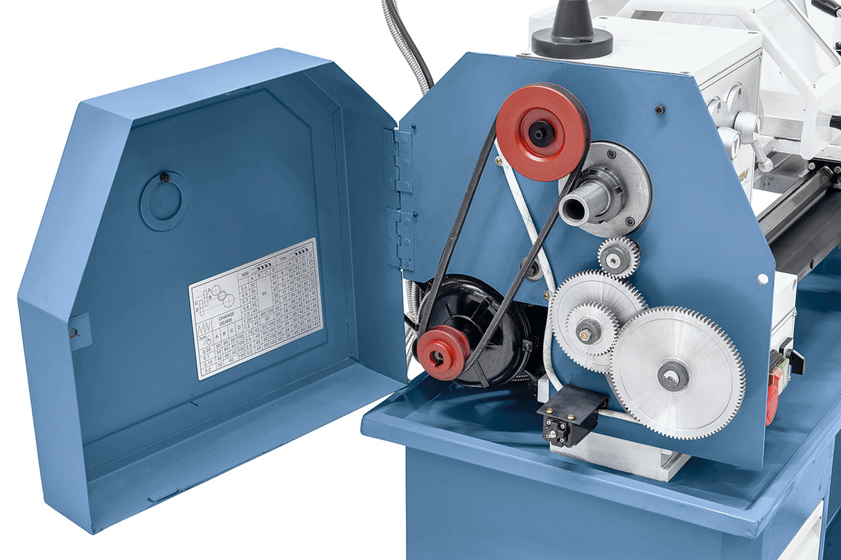 BERNARDO Leitspindeldrehmaschinen – Modell Hobby 500 / 230 V inkl. 2-Achs Digitalanzeige DT 40
