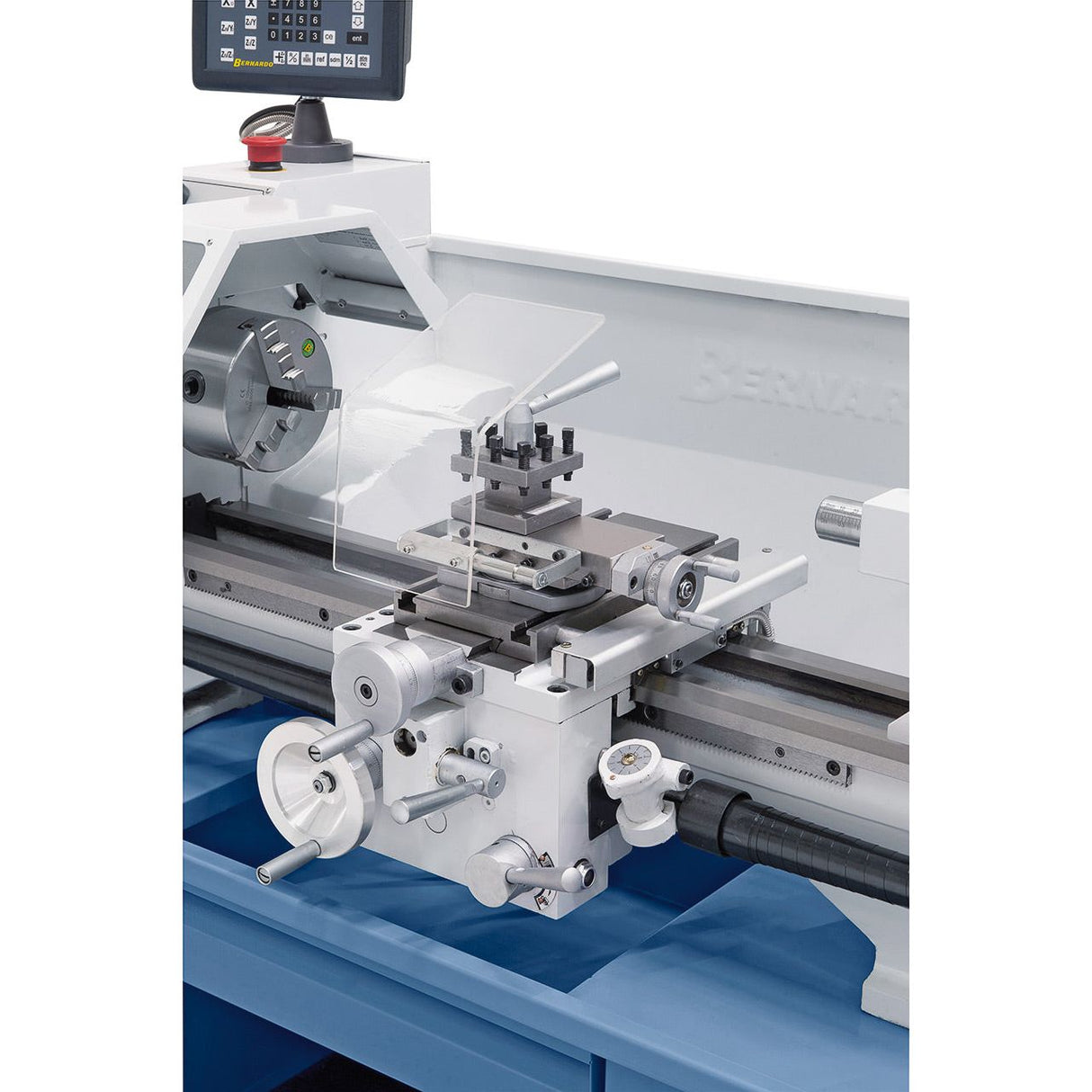 BERNARDO Leitspindeldrehmaschine – Modell Profi 550 WQV / 230 V inkl. 2-Achs Digitalanzeige ES-12 V