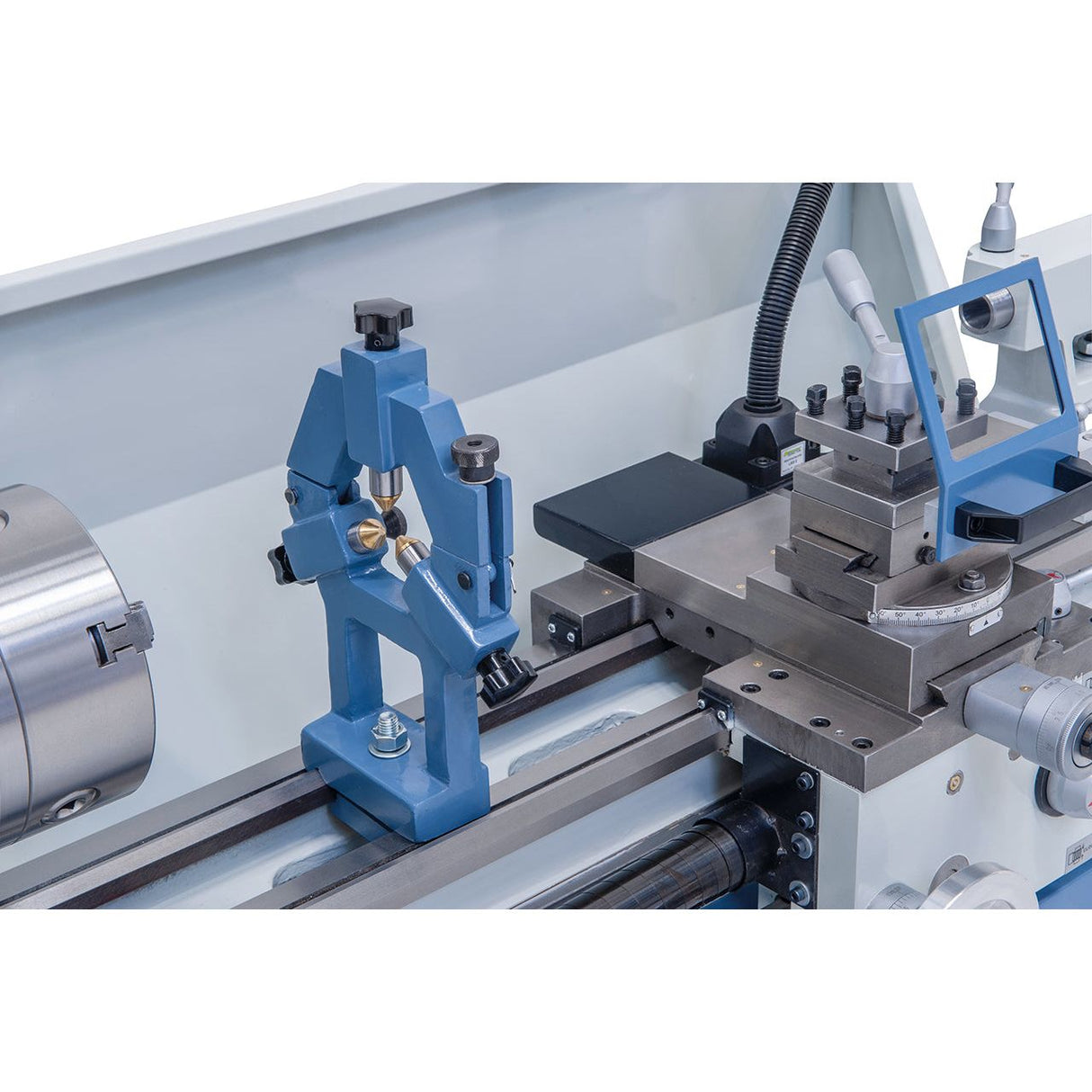 BERNARDO Leit- und Zugspindeldrehmaschine – Modell Hobby 800 G / 400 V inkl. 3-Achs Digitalanzeige DT 40