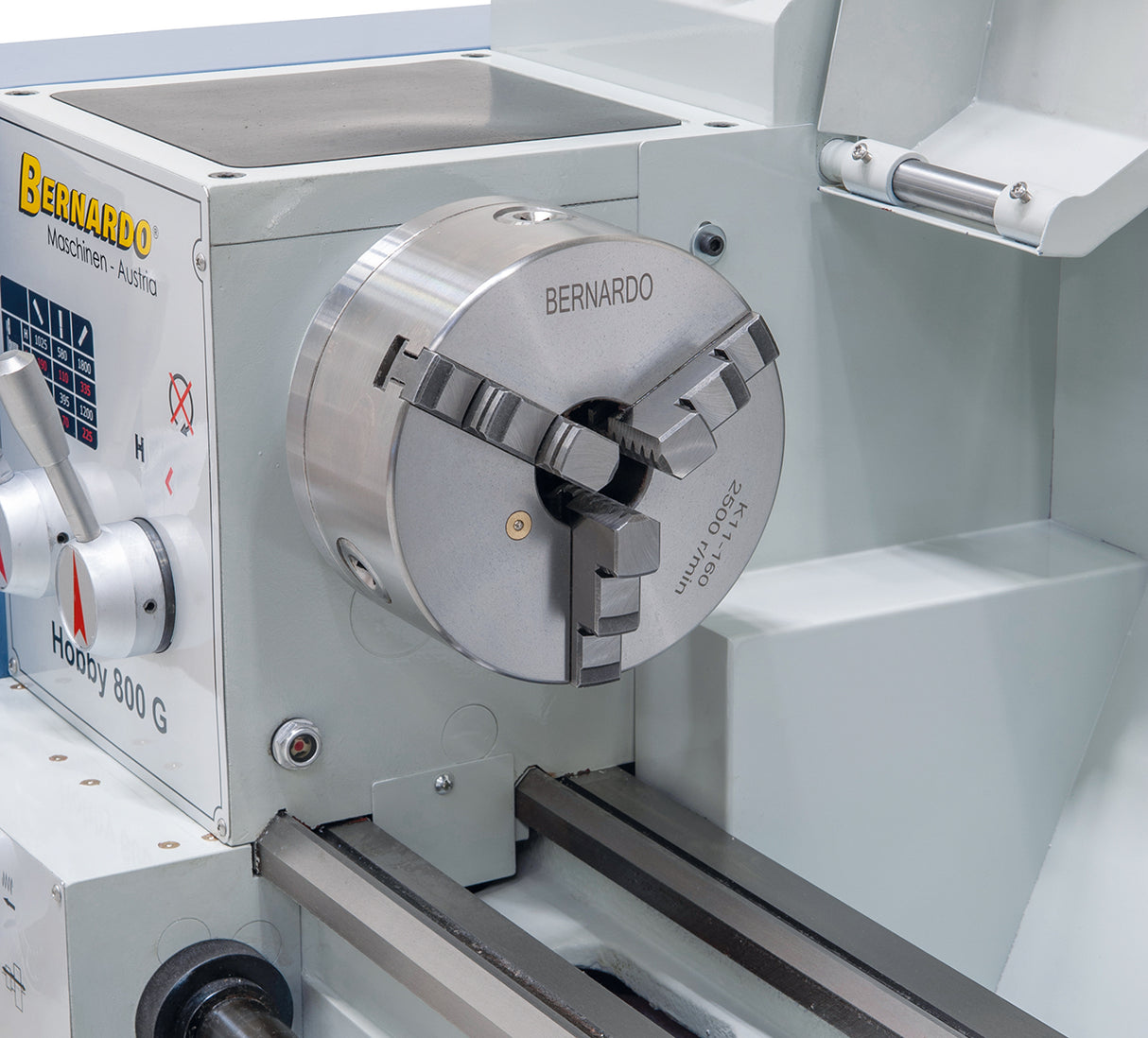 BERNARDO Leit- und Zugspindeldrehmaschinen – Modell Hobby 800 G / 230 V