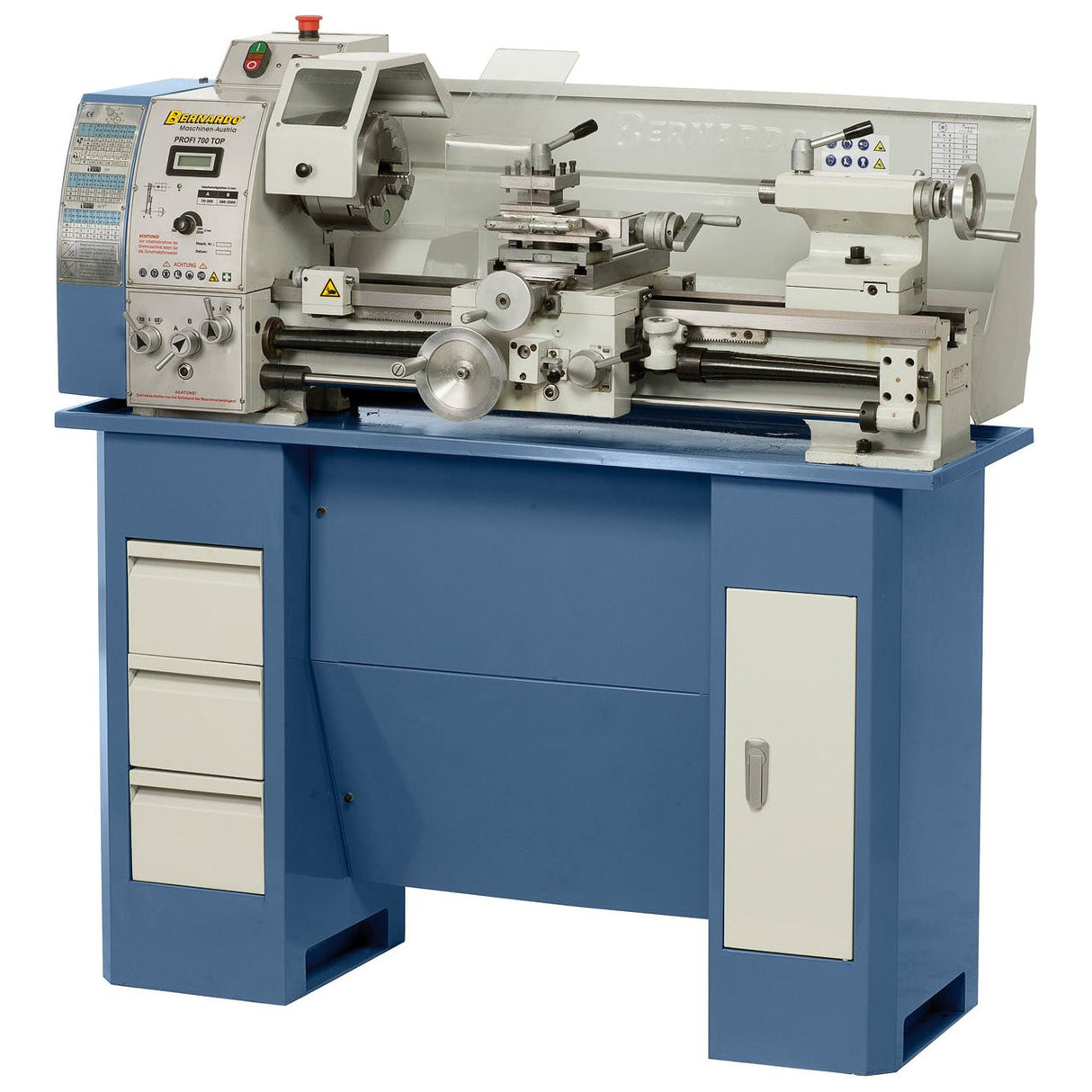 BERNARDO Leit- und Zugspindeldrehmaschine – Modell Profi 700 Top / 230 V