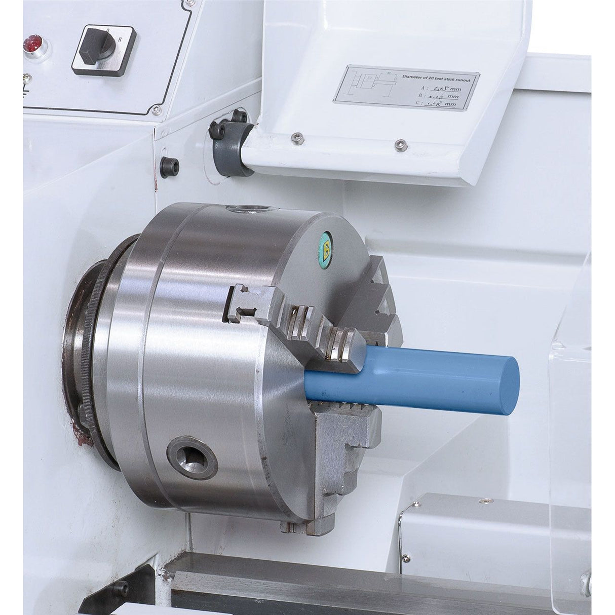 BERNARDO Leitspindeldrehmaschine – Modell Profi 550 PRO / 400 V inkl. 2-Achs-Digitalanzeige ES-12 V