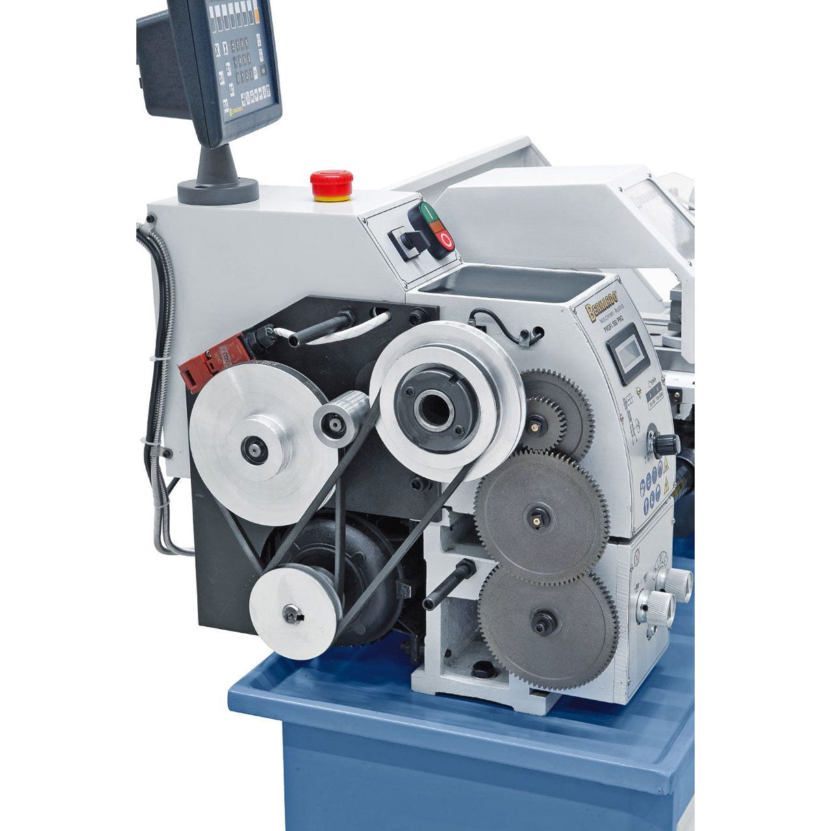 BERNARDO Leitspindeldrehmaschine – Modell Profi 550 PRO / 400 V inkl. 2-Achs-Digitalanzeige ES-12 V