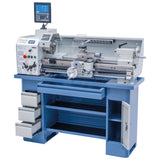 BERNARDO Leit- und Zugspindeldrehmaschine – Modell Profi 750 Vario / 400 V inkl. 2-Achs-Digitalanzeige ES-12 V