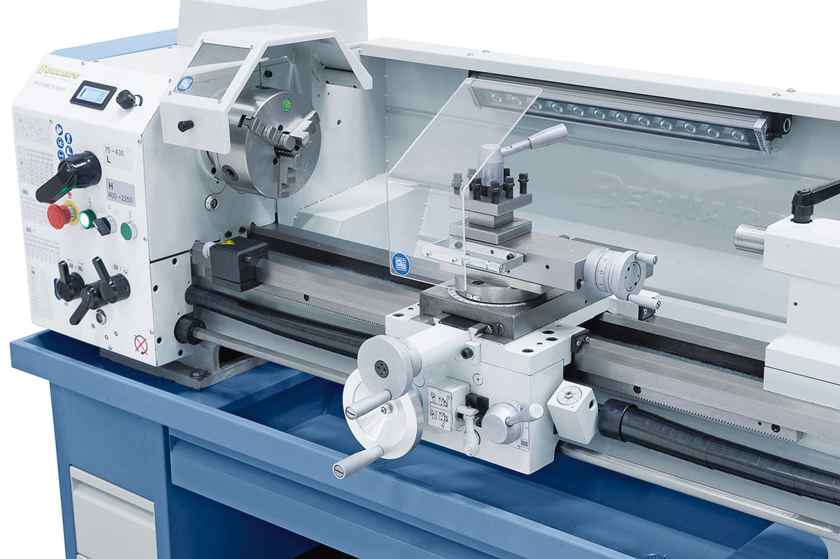 BERNARDO Leit- und Zugspindeldrehmaschine – Modell Profi 880 G Vario / 230 V