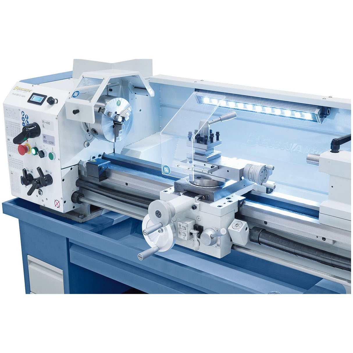 BERNARDO Leit- und Zugspindeldrehmaschine – Modell Profi 880 G Vario / 400 V