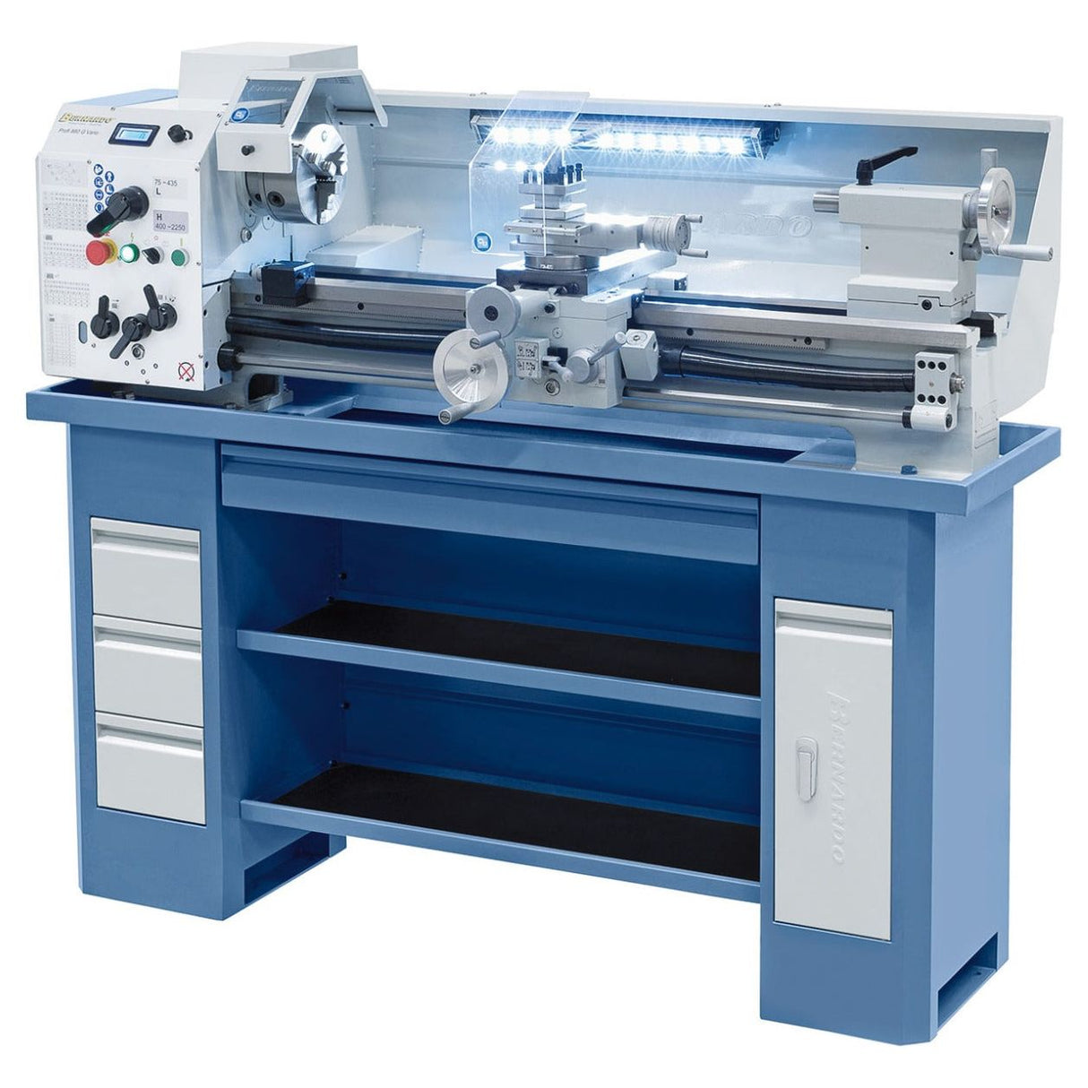 BERNARDO Leit- und Zugspindeldrehmaschine – Modell Profi 880 G Vario / 400 V