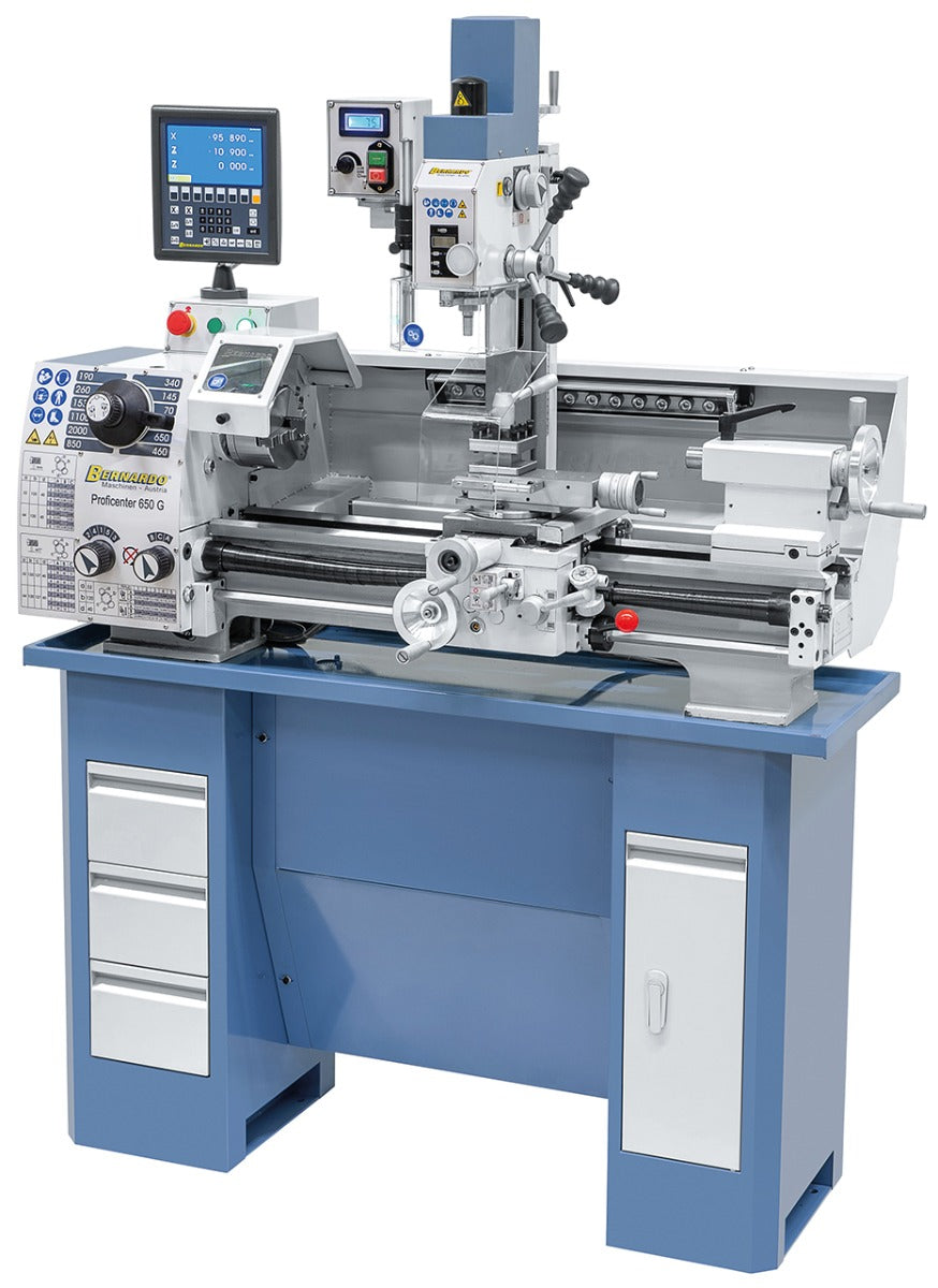 BERNARDO Bearbeitungszentren – Modell Bearbeitungszentrum Proficenter 650 G / 400 V inkl. 2-Achs-Digitalanze