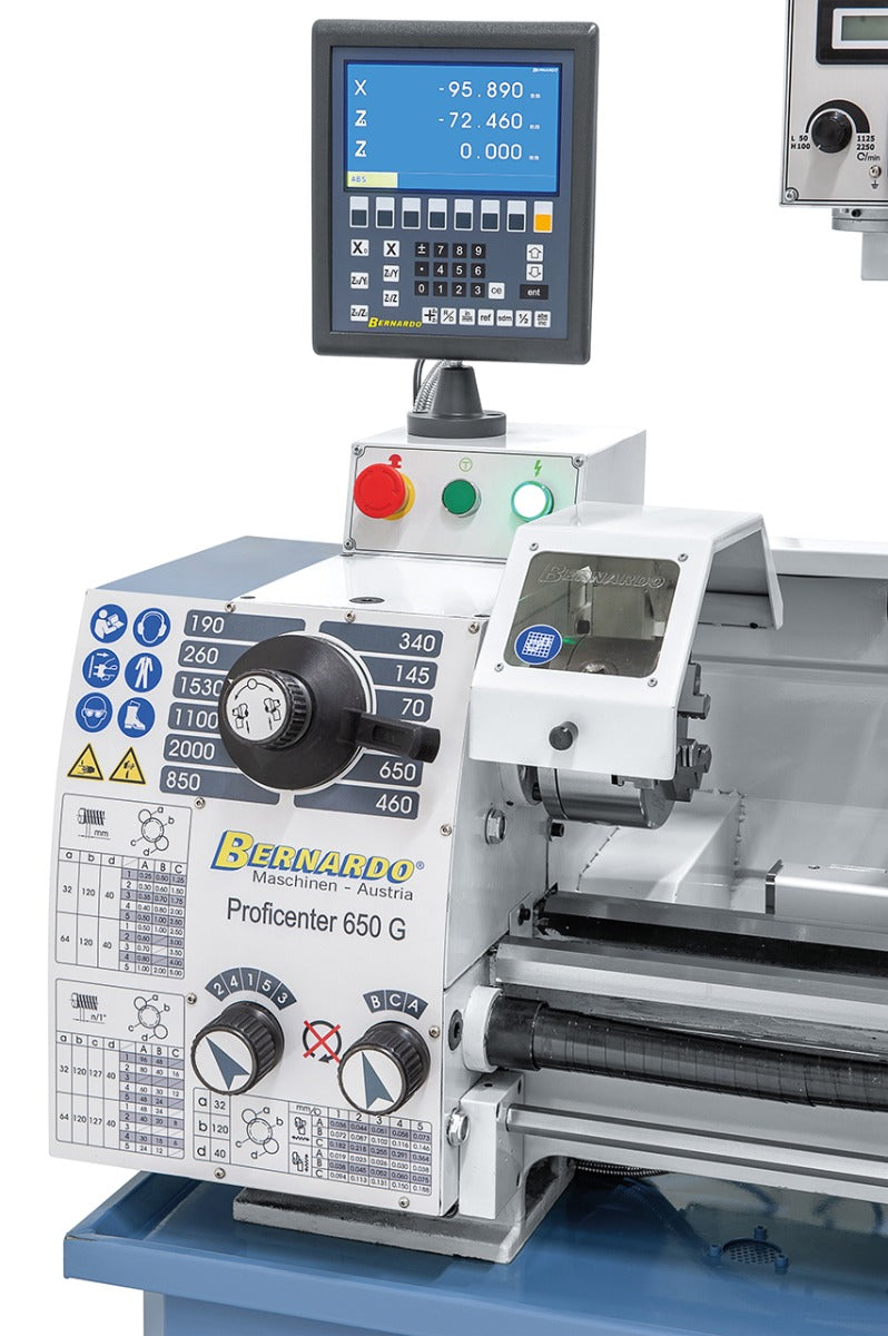 BERNARDO Bearbeitungszentren – Modell Bearbeitungszentrum Proficenter 650 G / 400 V inkl. 2-Achs-Digitalanze