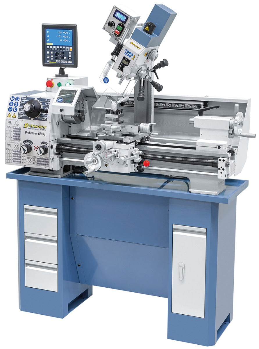 BERNARDO Bearbeitungszentren – Modell Bearbeitungszentrum Proficenter 650 G / 400 V inkl. 2-Achs-Digitalanze