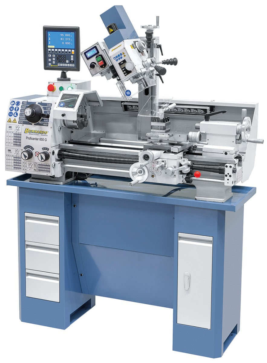 BERNARDO Bearbeitungszentren – Modell Bearbeitungszentrum Proficenter 650 G / 400 V inkl. 2-Achs-Digitalanze