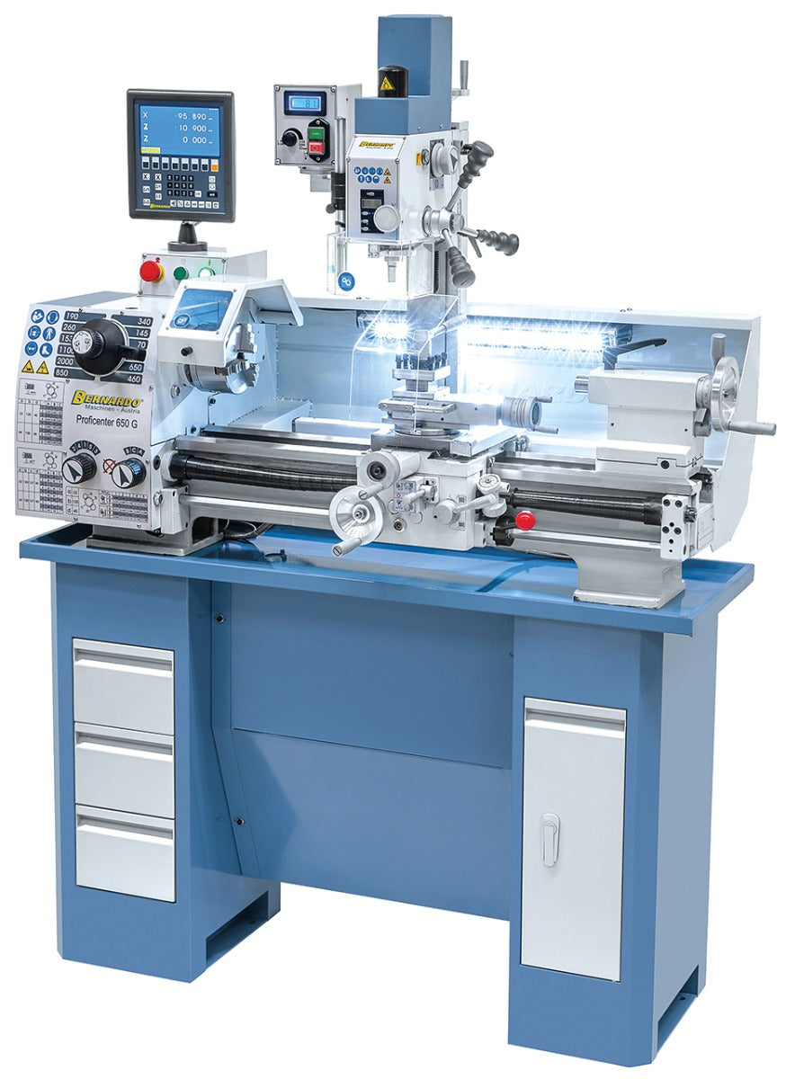 BERNARDO Bearbeitungszentren – Modell Bearbeitungszentrum Proficenter 650 G / 400 V inkl. 2-Achs-Digitalanze