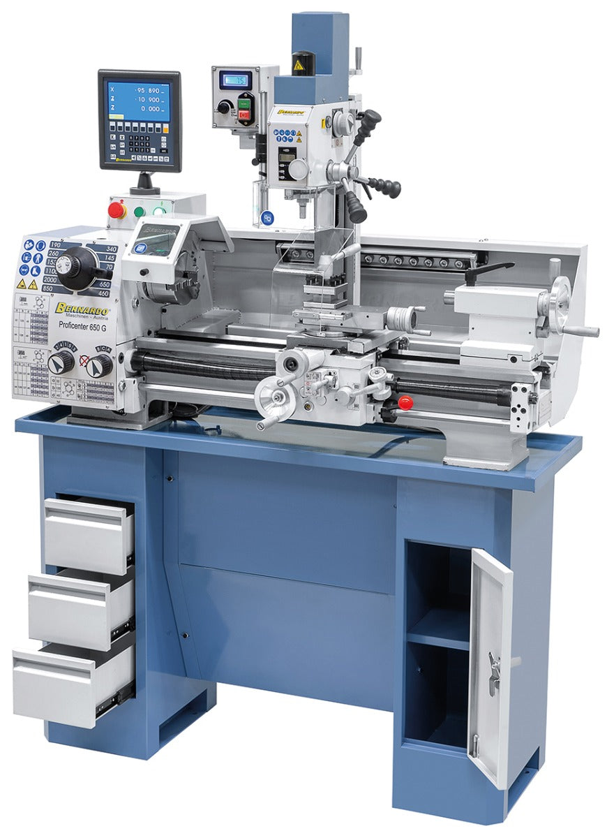 BERNARDO Bearbeitungszentren – Modell Bearbeitungszentrum Proficenter 650 G / 400 V inkl. 2-Achs-Digitalanze