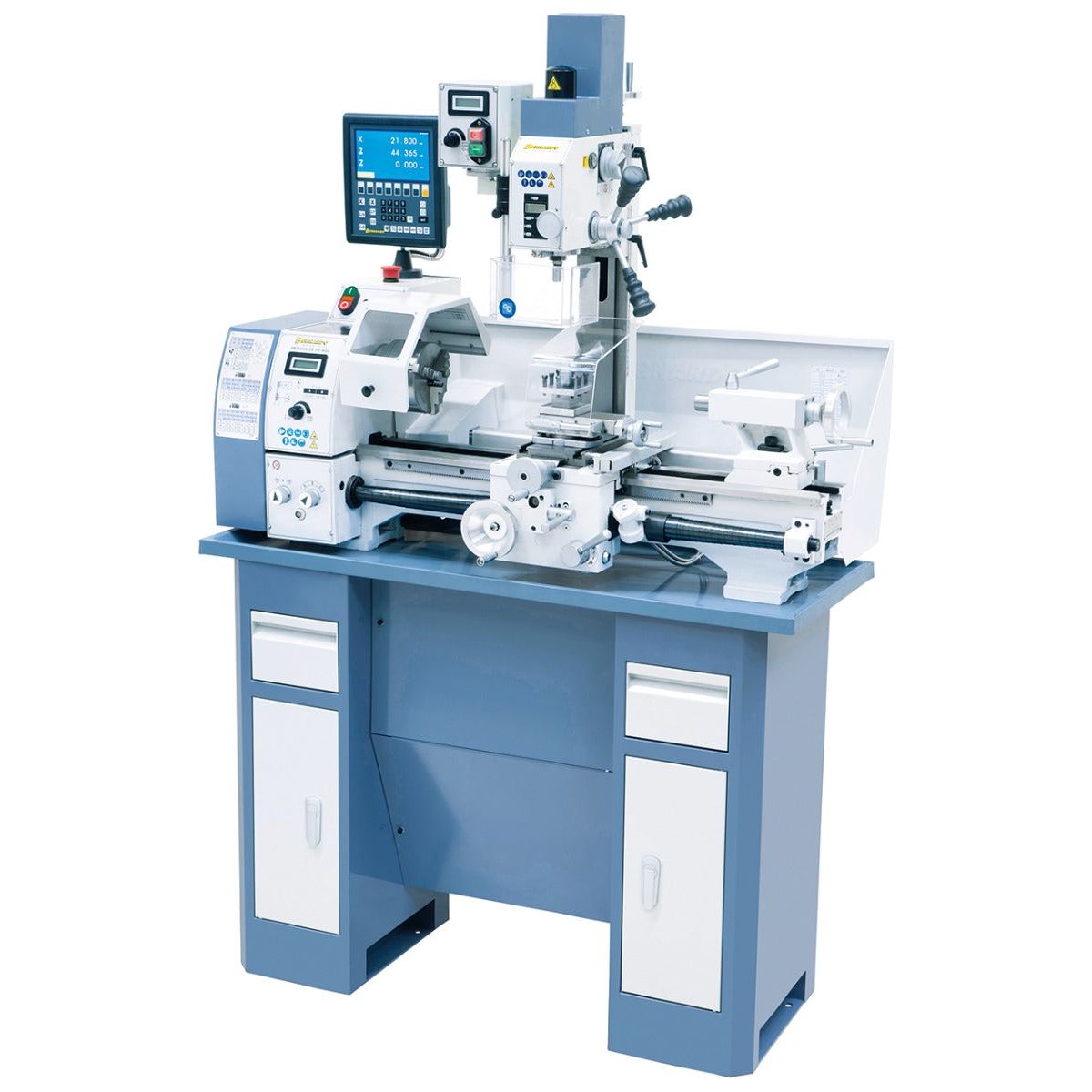 BERNARDO Bearbeitungszentre – Modell Proficenter 550 WQV / 230 V inkl. 2-Achs-Digitalanzeige ES-12 V