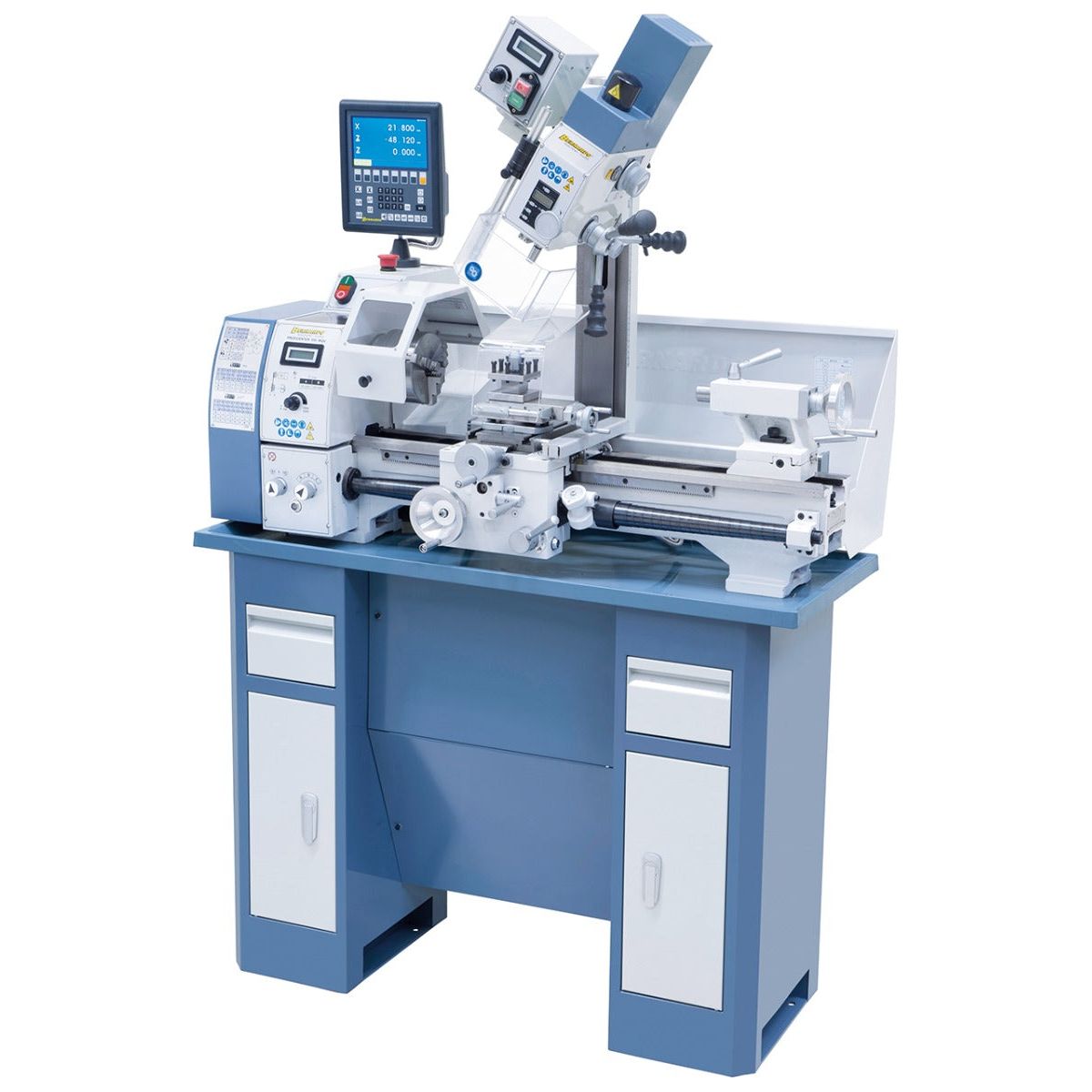 BERNARDO Bearbeitungszentre – Modell Proficenter 550 WQV / 230 V inkl. 2-Achs-Digitalanzeige ES-12 V