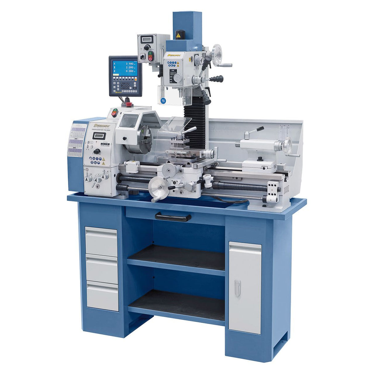 BERNARDO Bearbeitungszentre – Modell Proficenter 700 BQV / 230 V inkl. 2-Achs-Digitalanzeige ES-12 V