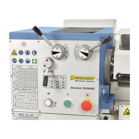 BERNARDO Leit- und Zugspindeldrehmaschine – Modell Standard 150 Basic