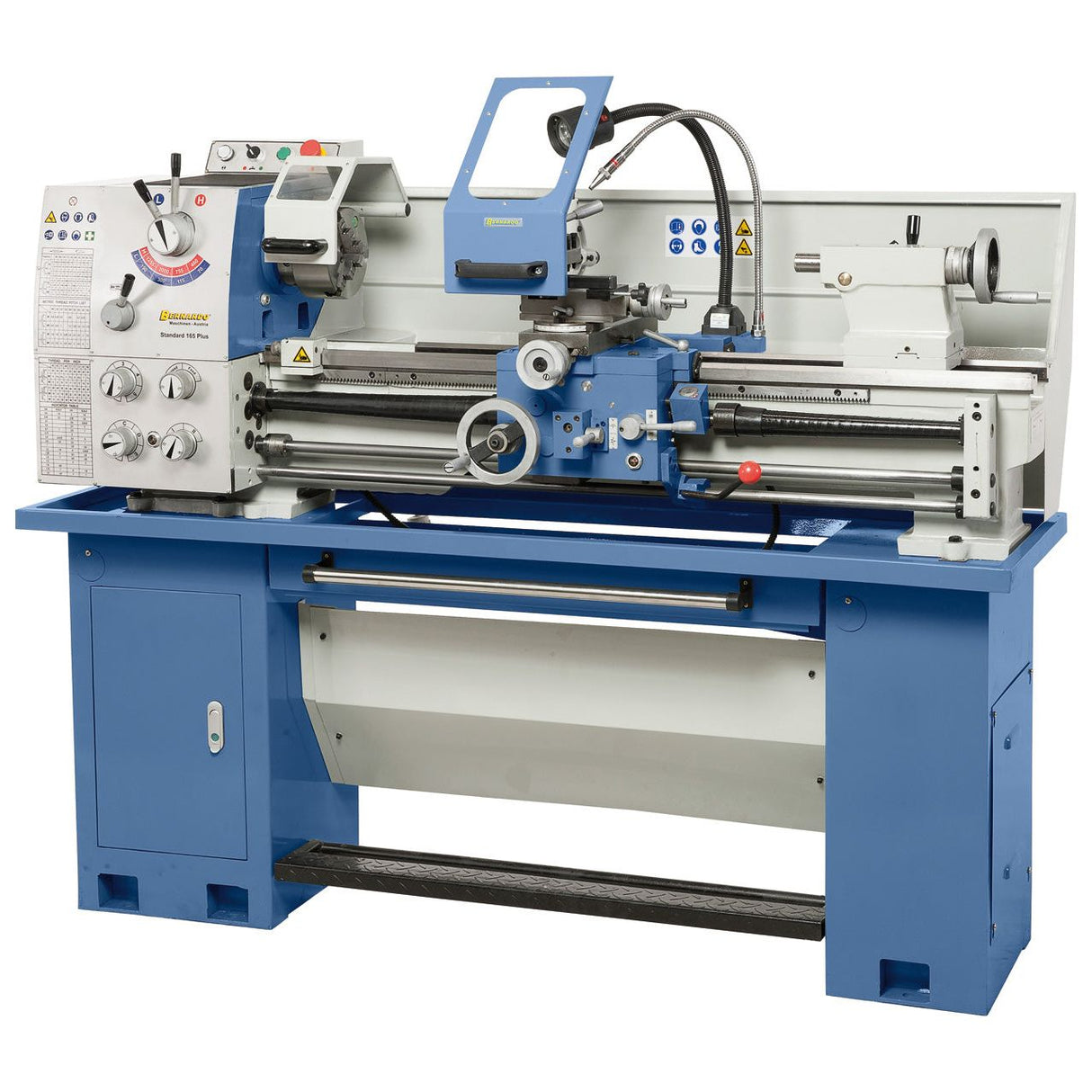 BERNARDO Leit- und Zugspindeldrehmaschine – Modell Standard 165 Plus