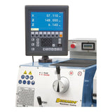 BERNARDO Leit- und Zugspindeldrehmaschine – Modell Standard 165 V-D inkl. 3-Achs-Digitalanzeige ES-12 V