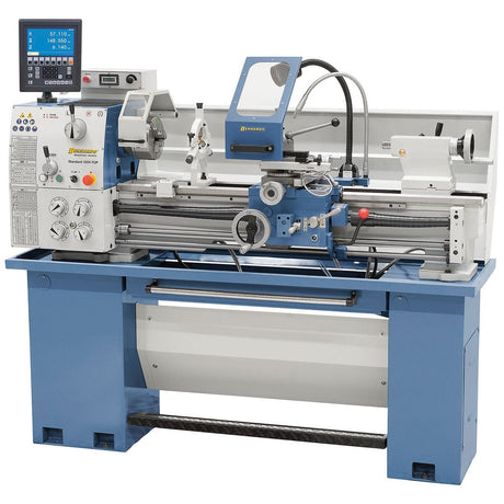 BERNARDO Leit- und Zugspindeldrehmaschine – Modell Standard 165 V-Top inkl. 3-Achs-Digitalanzeige ES-12 V