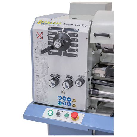 BERNARDO Leit- und Zugspindeldrehmaschine – Modell Master 165 Pro