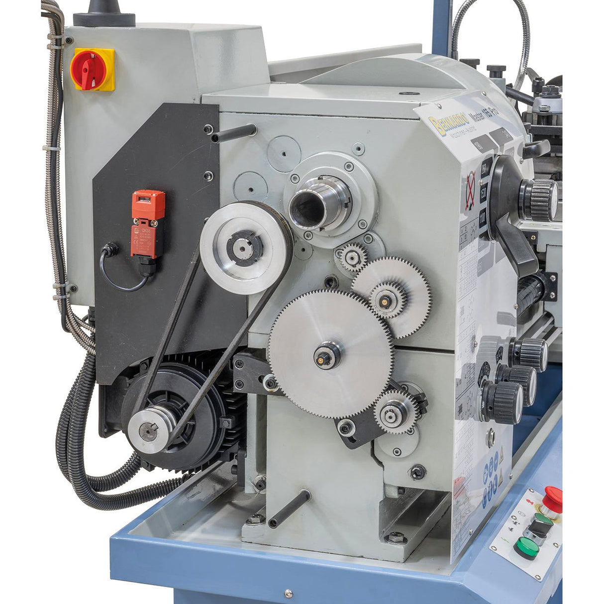 BERNARDO Leit- und Zugspindeldrehmaschine – Modell Master 165 Pro inkl. 3-Achs-Digitalanzeige ES-12 V