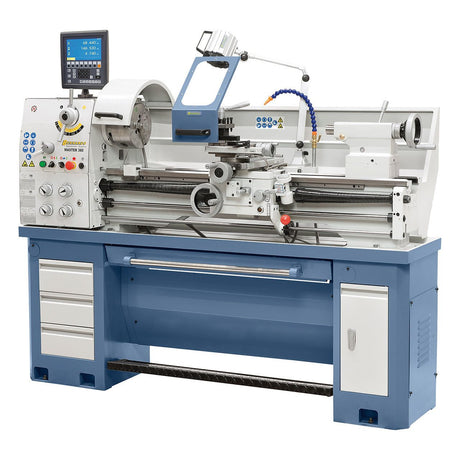 BERNARDO Universaldrehmaschine – Modell Master 380 inkl. 3-Achs-Digitalanzeige ES-12 V