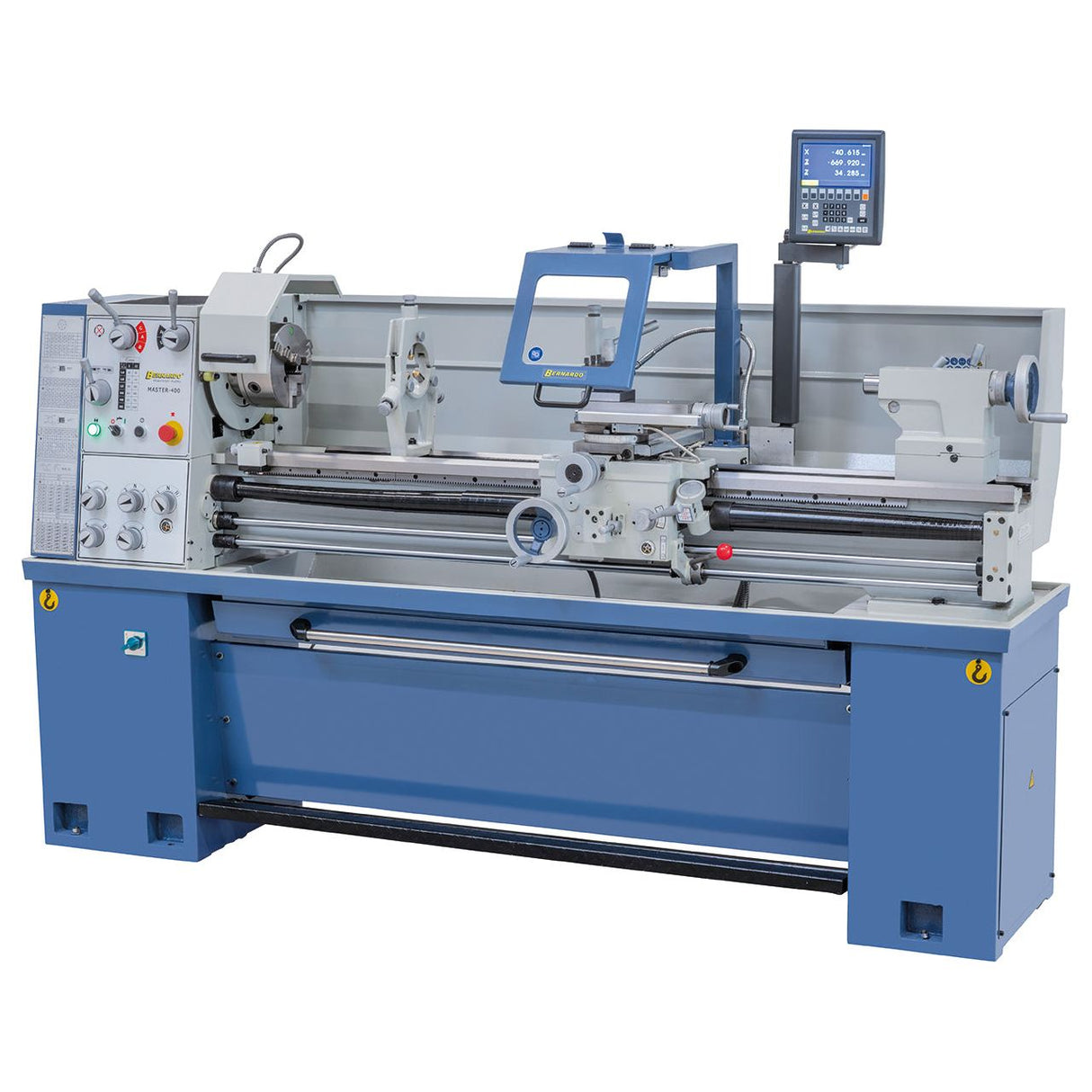 BERNARDO Universaldrehmaschine – Modell Master 400 x 1500 inkl. 3-Achs-Digitalanzeige ES-12 V