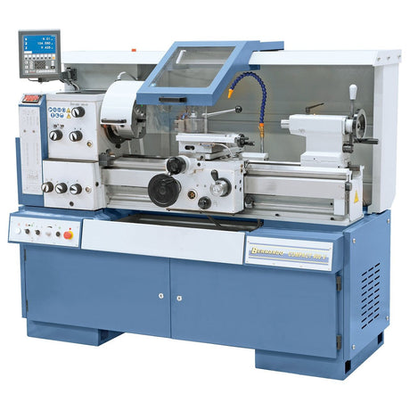 BERNARDO Universaldrehmaschine mit stufenloser Drehzahl – Modell Compact 400 V inkl. 3-Achs-Digitalanzeige ES-12 V