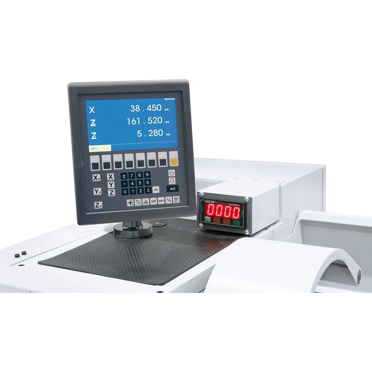 BERNARDO Universaldrehmaschine mit stufenloser Drehzahl – Modell Master 410 Pro Vario inkl. 3-Achs-Digitalanzeige ES-12 V