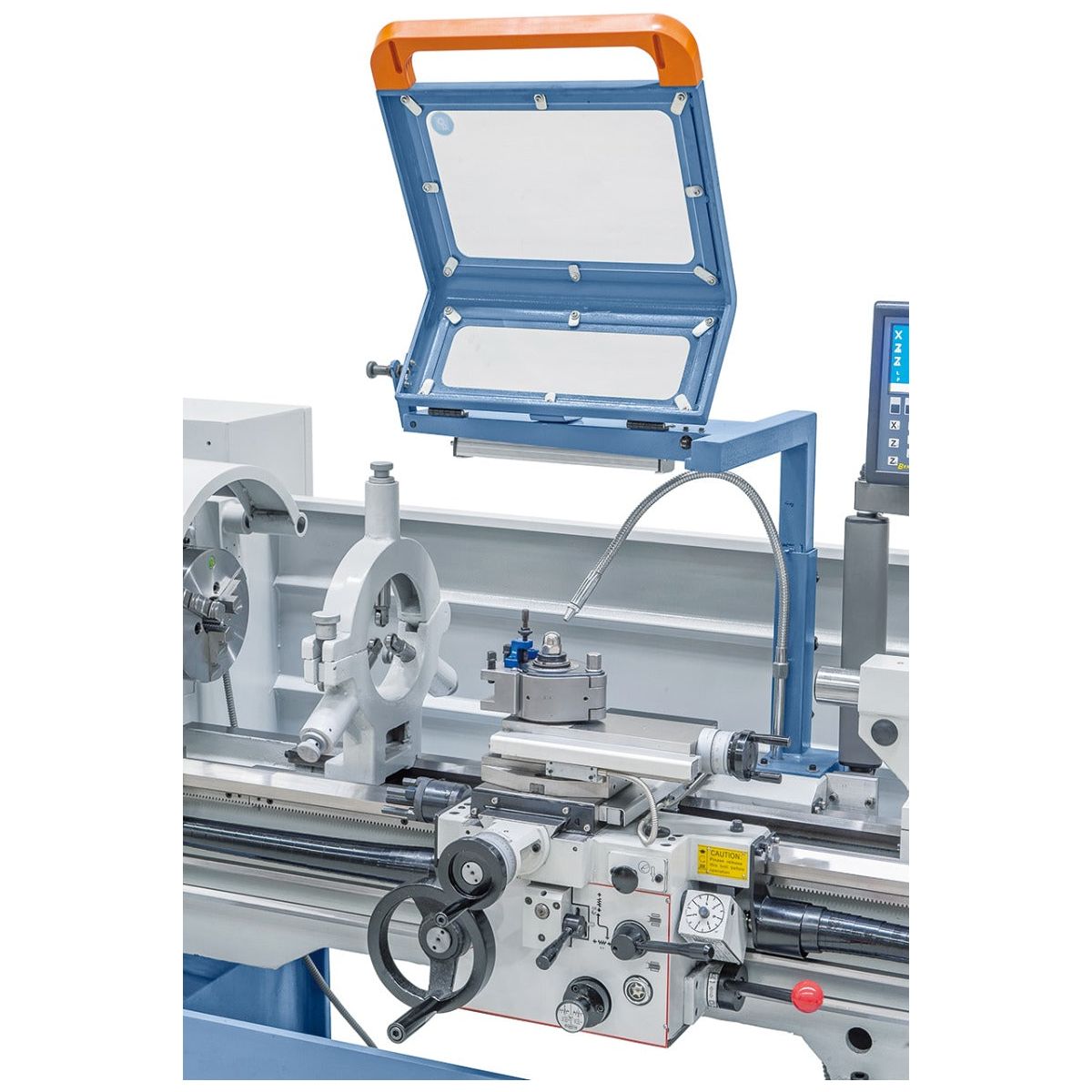 BERNARDO Universaldrehmaschine mit stufenloser Drehzahl – Modell Smart 410 x 1000 V-constant inkl. 3-Achs-Digitalanzeige