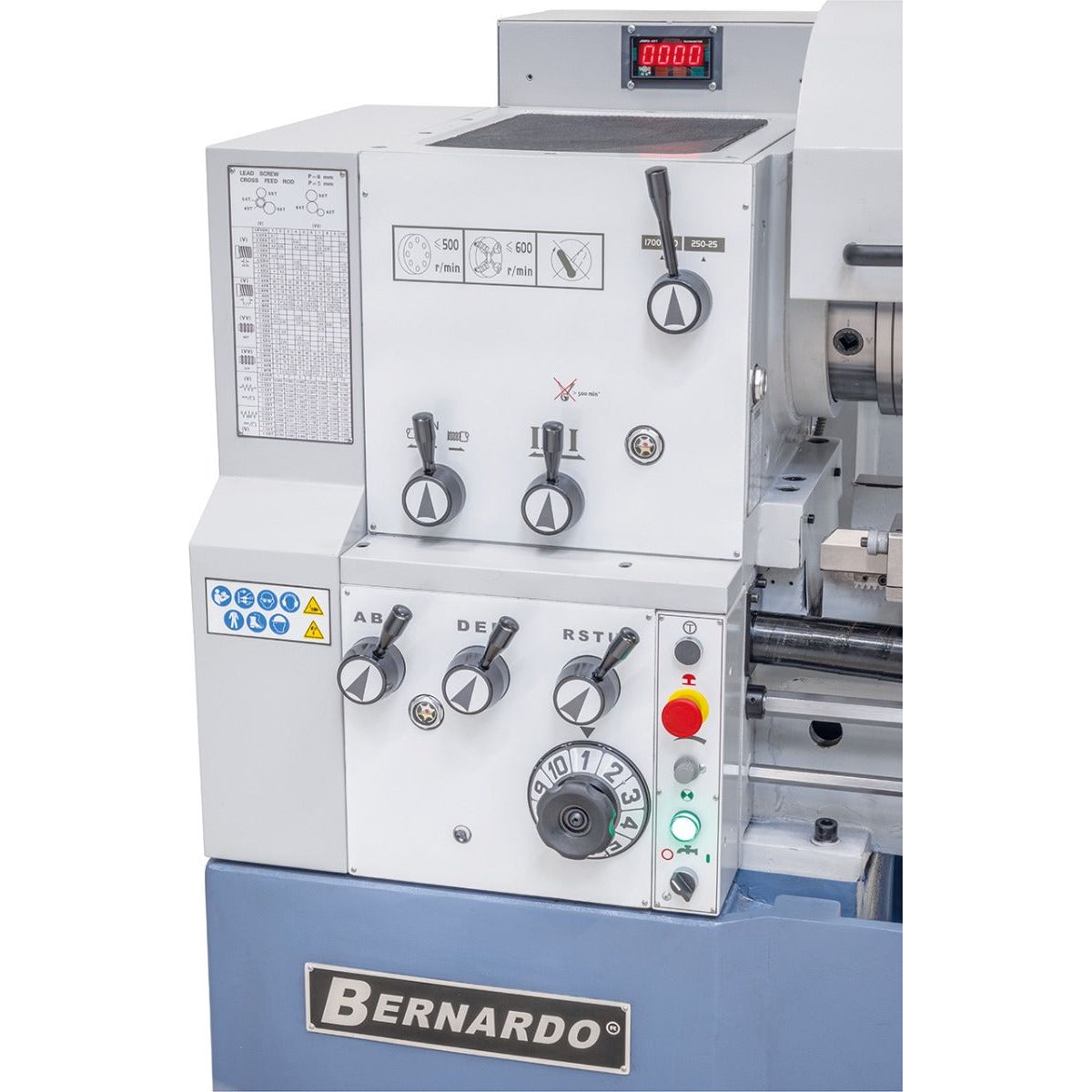 BERNARDO Universaldrehmaschine mit stufenloser Drehzahl – Modell Solid 460 x 2000 Pro Vario