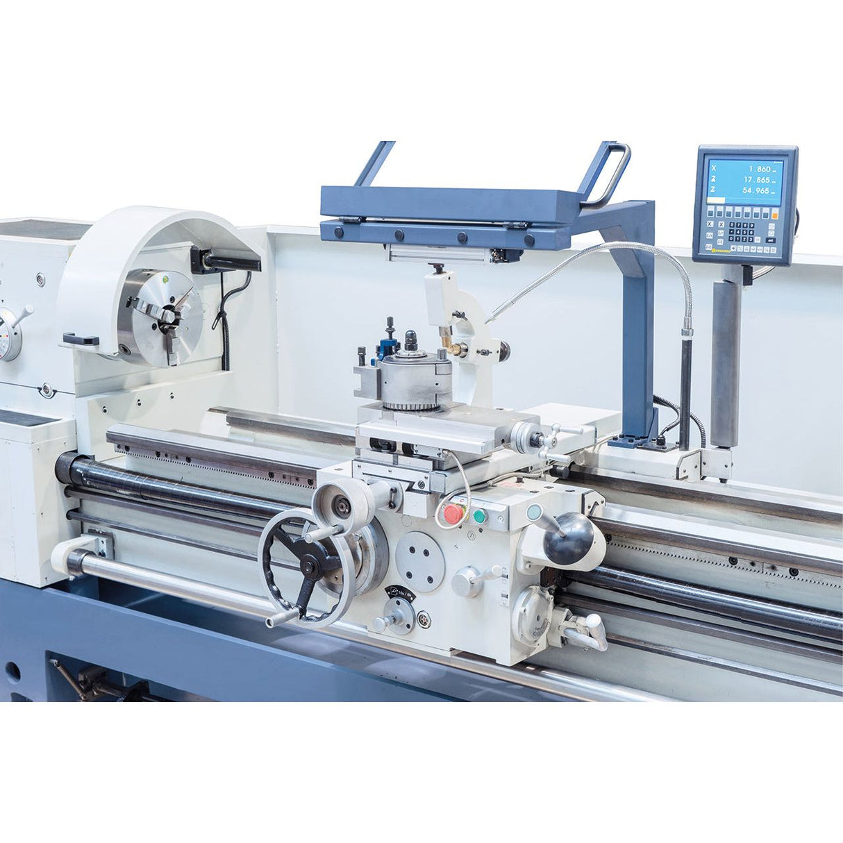 BERNARDO Universaldrehmaschine – Modell Goliath 500 x 3000 inkl. 3-Achs-Digitalanzeige