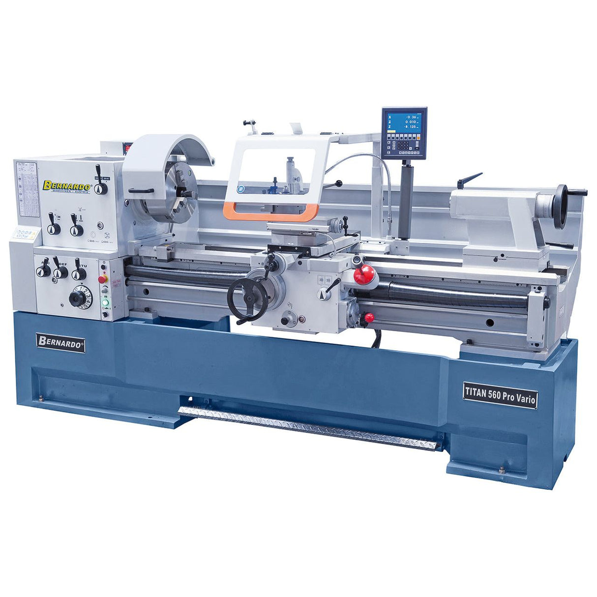 BERNARDO Universaldrehmaschine mit stufenloser Drehzahl – Modell Titan 560 x 2000 Pro Vario