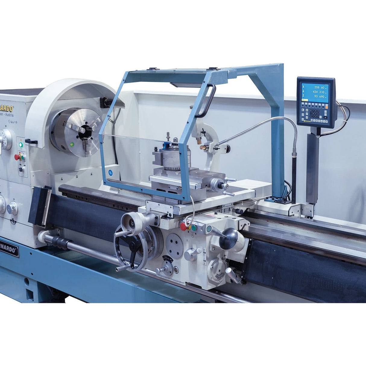 BERNARDO Universaldrehmaschine – Modell Goliath 660 x 3000 inkl. 3-Achs-Digitalanzeige