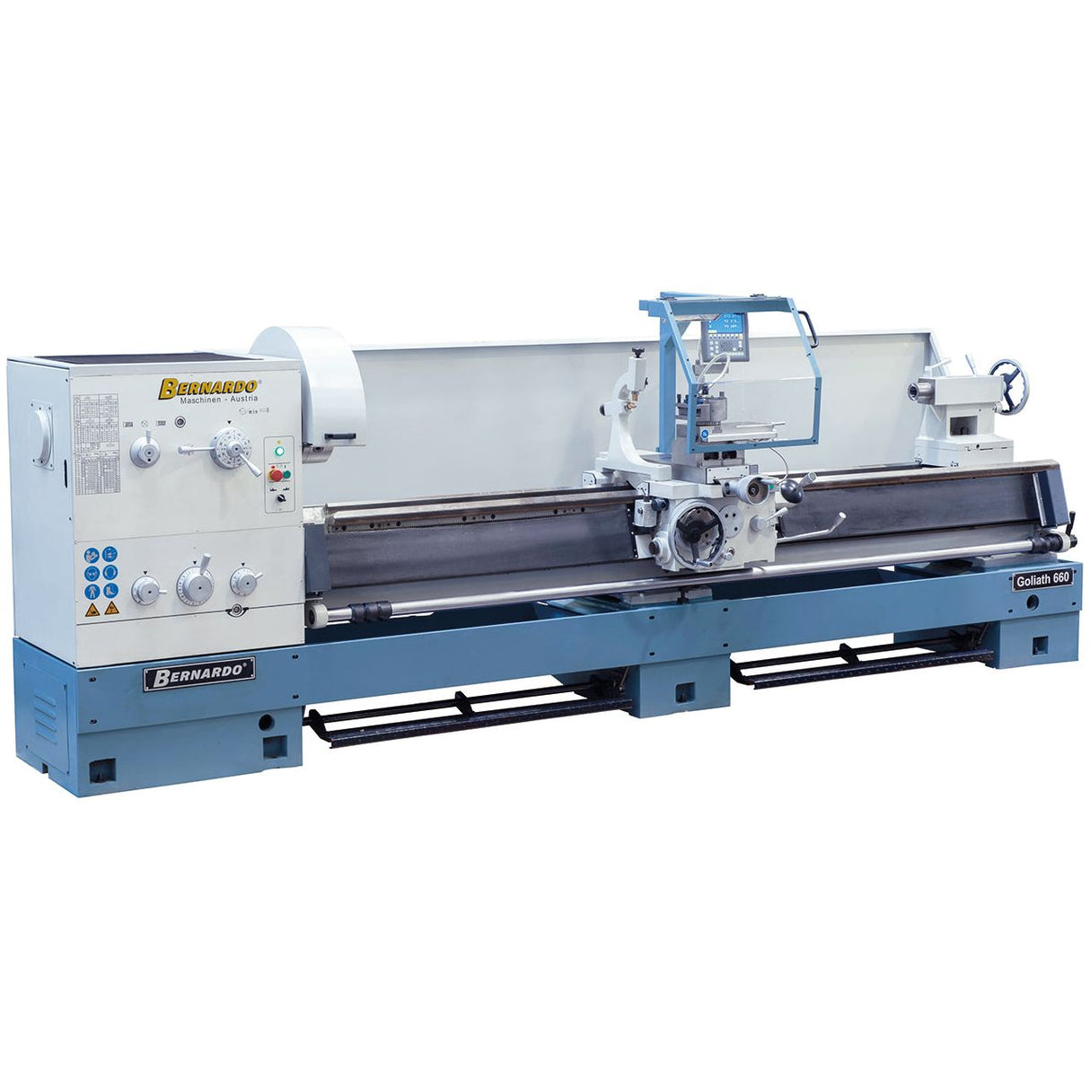 BERNARDO Universaldrehmaschine – Modell Goliath 660 x 3000 inkl. 3-Achs-Digitalanzeige