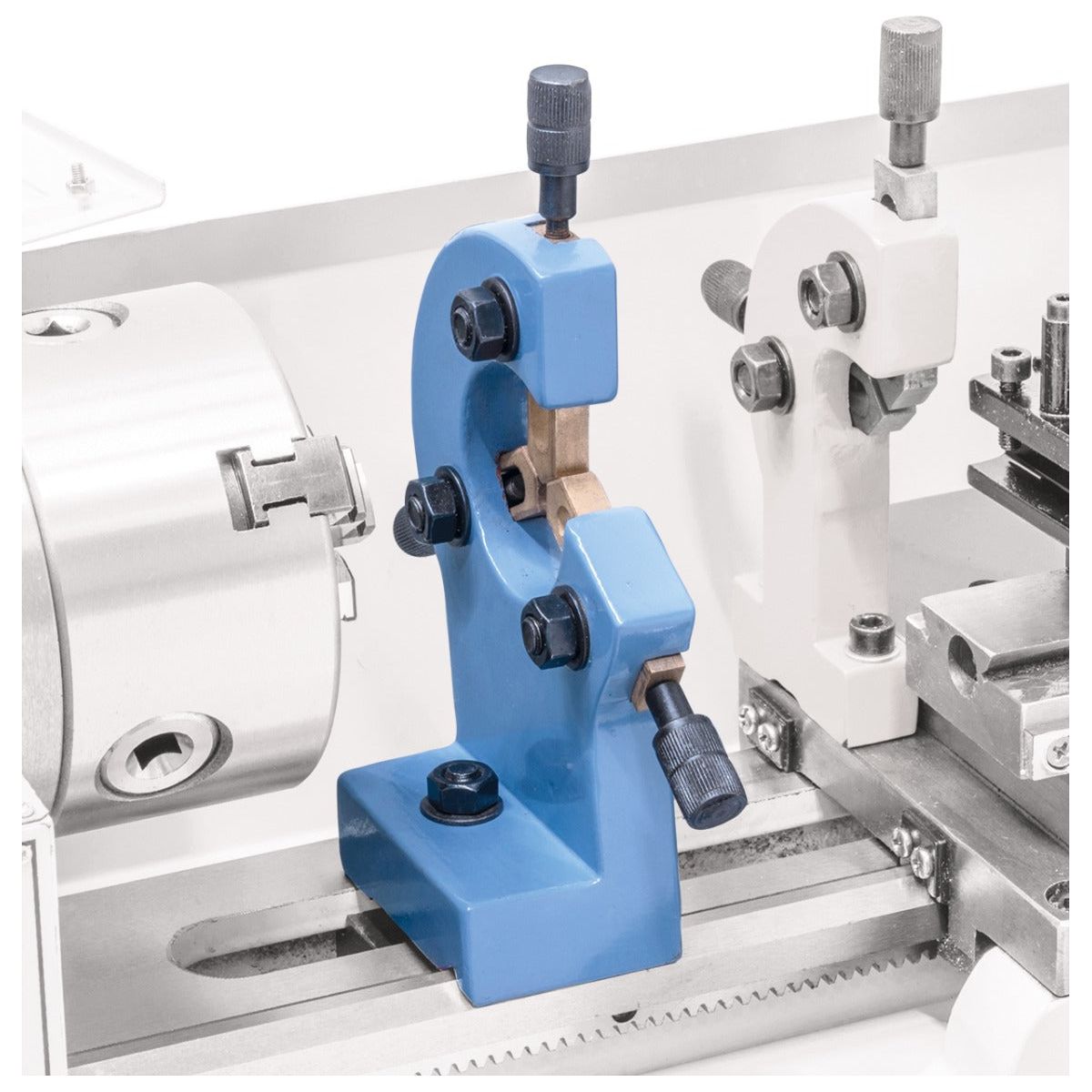 BERNARDO Zubehör für Drehmaschine – Modell Feststehende Lünette f. Hobby 300 Vario/350 Vario/300 Top/350 Top
