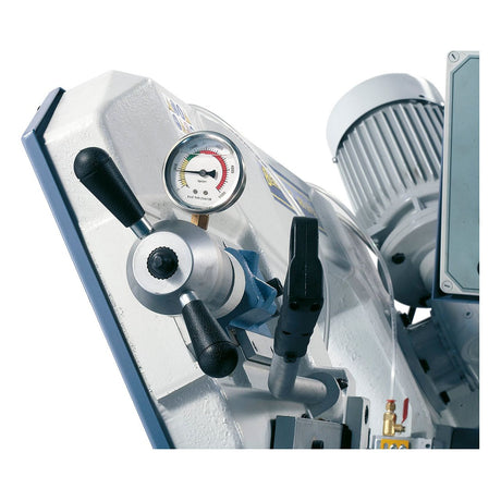 BERNARDO Halbautomatische Doppelgehrungsbandsäge – Modell MBS 350 DGA-V / 400 V