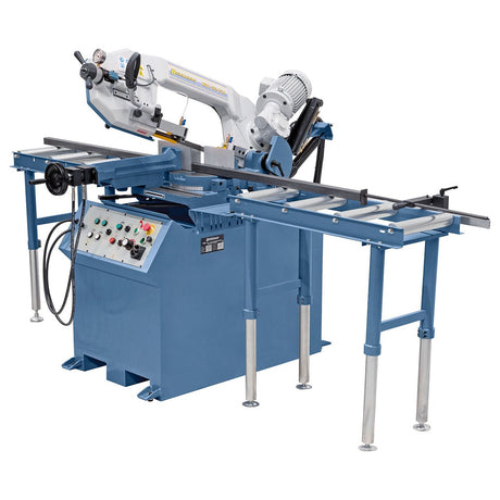 BERNARDO Halbautomatische Doppelgehrungsbandsäge – Modell MBS 300 DGA / 400 V