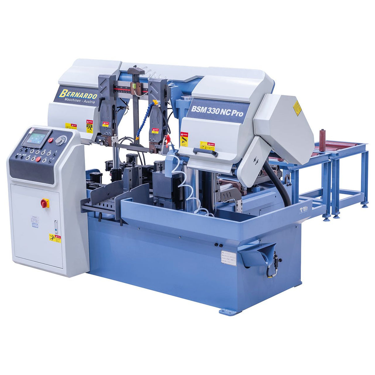 BERNARDO Vollautomatische Metallbandsäge – Modell BSM 330 NC Pro