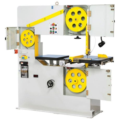 BERNARDO Vertikalbandsäge mit automatischem Tischvorschub – Modell VMS 1000 A mit automat. Tischvorschub
