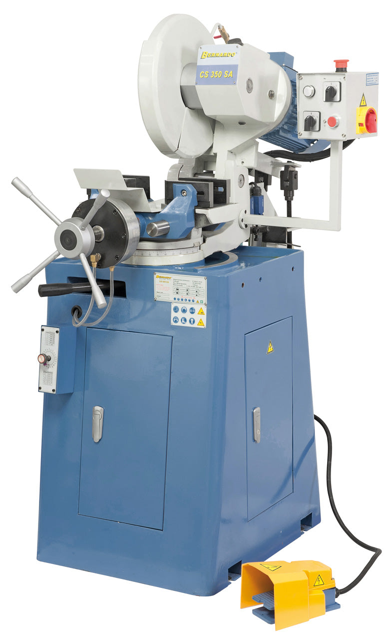 BERNARDO Halbautomatische Metallkreissäge – Modell CS 350 SA