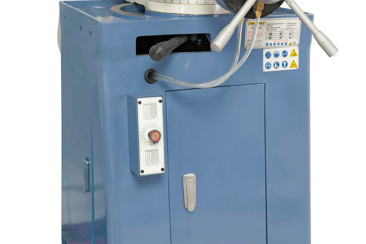 BERNARDO Halbautomatische Metallkreissäge – Modell CS 350 SA